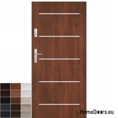 DOORS STEEL FULL SMOOTH 90 INOX 15 COLORS DOORS STEEL FULL SMOOTH 90 INOX 15 COLORS