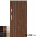 DOORS STEEL FULL SMOOTH 90 INOX STEEL PL