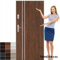 DOORS STEEL FULL SMOOTH 90 INOX STEEL PL