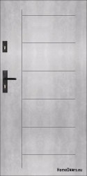 Exterior doors T41 80 55MM Warm Ud=1,2, CONCRETE