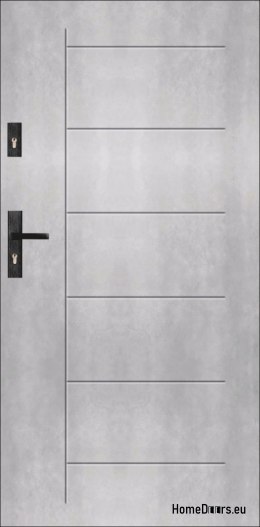 Exterior doors T41 80 55MM Warm Ud=1,2, CONCRETE