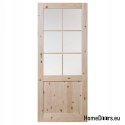 PINE DOORS BARK BEETLE DUO ROOM MUNTIN MUNTINS 70