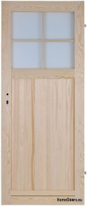 PINE DOORS BARK BEETLE DUO MUNTIN MUNTIN TOILET KNOTLESS 70