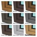 Okna KOLOR PCV przesuwne fix 1900x2100mm ciepłe