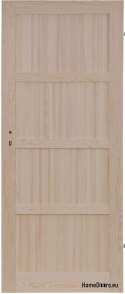 PINE DOORS BARK BEETLE QUATRO KNOTLESS FULL 60/70/80/90