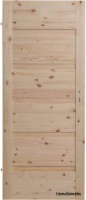 PINE DOORS BARK BEETLE QUINTET KNOTTY FULL 70