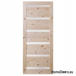 PINE DOORS BARK BEETLE ROOM KNOT SEXTET 60