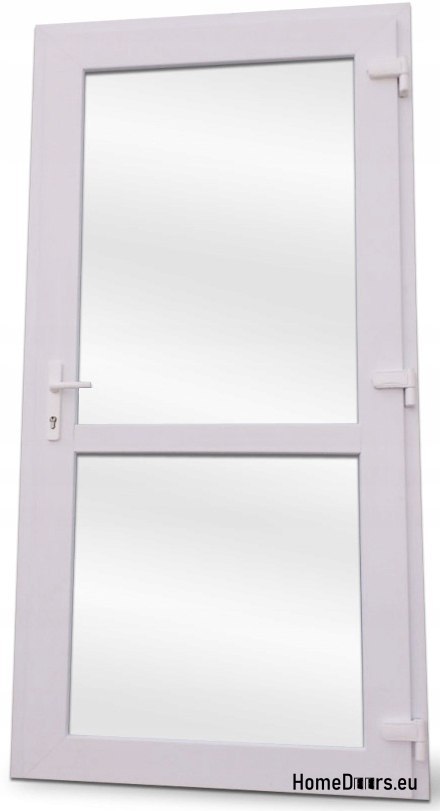 Exterior PVC shop doors 100/200 white Exterior PVC shop doors 100/200 white