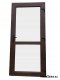 Exterior PVC shop doors 100/200 walnut