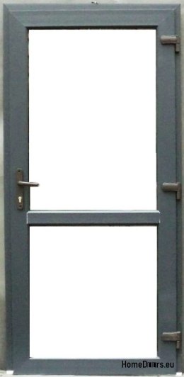 Exterior PVC shop doors 110/210 anthracite