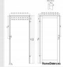 FIXED PINE FRAME KNOTLESS FROM STOCK