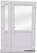 DRZWI ZEWNĘTRZNE PCV BIAŁE 180x210 DWUSKRZYDŁOWE