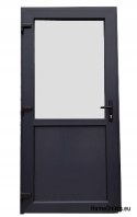 Exterior PVC shop doors 110/210 anthracite