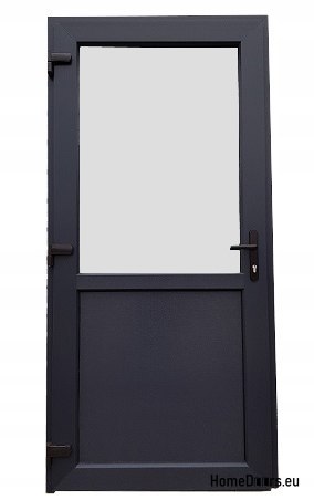 Exterior PVC shop doors 110/210 anthracite