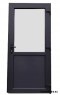 Exterior PVC shop doors 90/210 anthracite