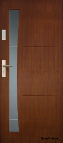 Exterior doors, wooden plate DP10 72mm