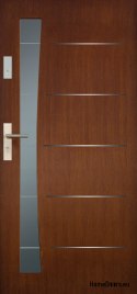 Exterior doors, wooden panel, DP10-A 72mm