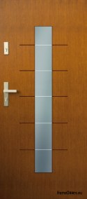 Exterior doors, wooden panel DP23 WARM