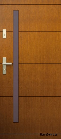 Exterior doors wooden panel DP26 WARM