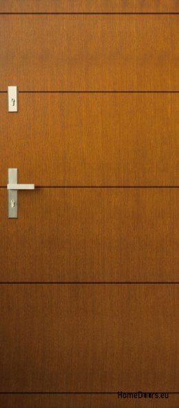 Exterior doors, wooden panel DP27 WARM