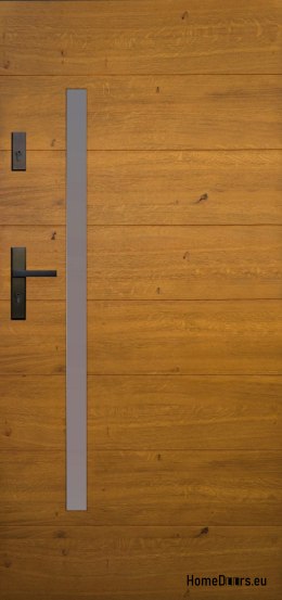 Exterior doors, wooden panel DP29 WARM