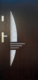 Exterior doors, wooden panel, DP7-A 72mm