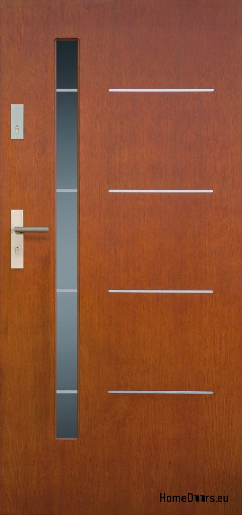 Exterior doors wooden panel DP9 72mm warm Exterior doors wooden panel DP9 72mm warm