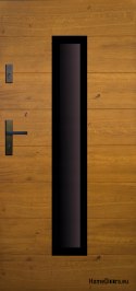 Exterior doors, wooden plate DPC10 WARM
