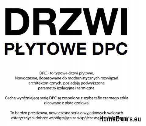Exterior doors, wooden panel DPC9 WARM Exterior doors, wooden panel DPC9 WARM