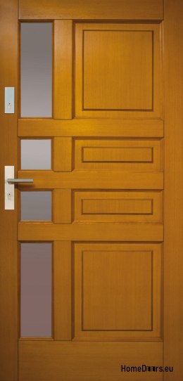 Exterior door wooden frame D1 CIEPŁE 68 mm