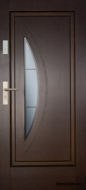 Exterior door wooden frame D14 WARM 68 mm