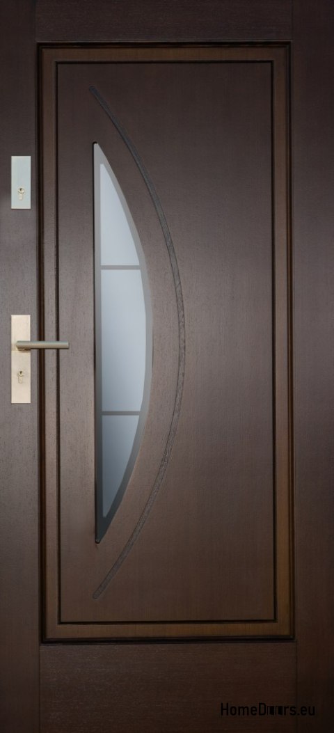 Exterior door wooden frame D14 WARM 68 mm