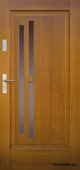 Exterior door wooden frame D16 CIEPŁE 68 mm