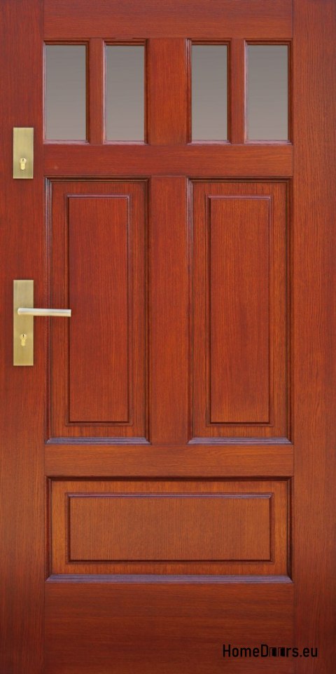 Exterior door wooden frame D19 CIEPŁE 68 mm