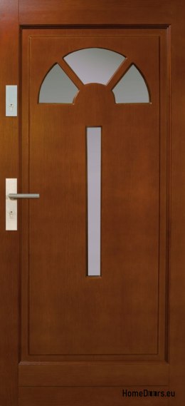 External door wooden frame D2 CIEPŁE 68 mm