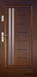 Exterior door wooden frame D21 WARM 68 mm