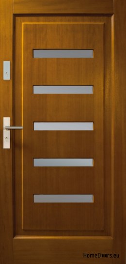 Exterior door wooden frame D26 CIEPŁE 68 mm