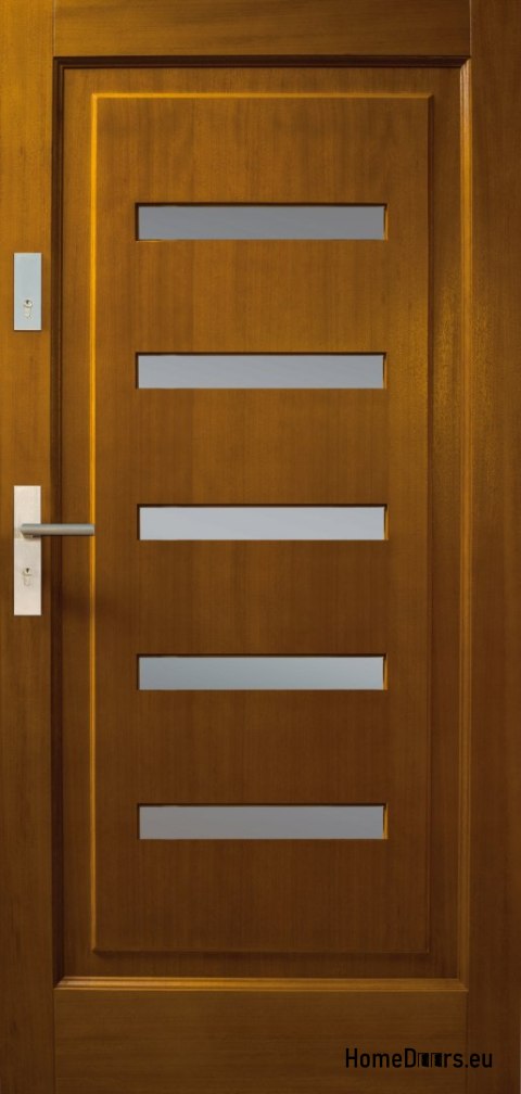 Exterior door wooden frame D26 CIEPŁE 68 mm