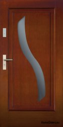 Exterior door wooden frame D3 CIEPŁE 68 mm