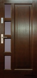 Exterior door wooden frame D6 CIEPŁE 68 mm