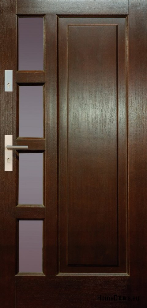 Exterior door wooden frame D6 CIEPŁE 68 mm