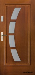 Exterior door wooden frame D8 CIEPŁE 68 mm