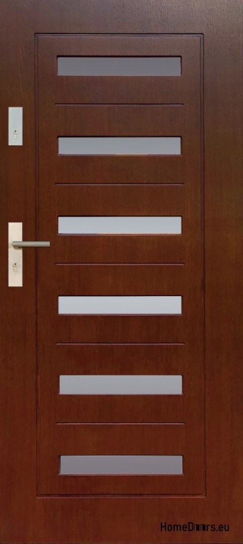 Exterior doors, wooden plate DP1 72mm warm Exterior doors, wooden plate DP1 72mm warm