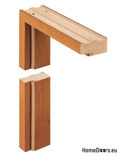 Fixed frame for intra-cage doors