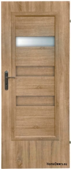 Bathroom doors with interior glass Ahaja 1 70