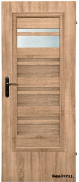 Bathroom doors with interior glass Ahaja 2 60