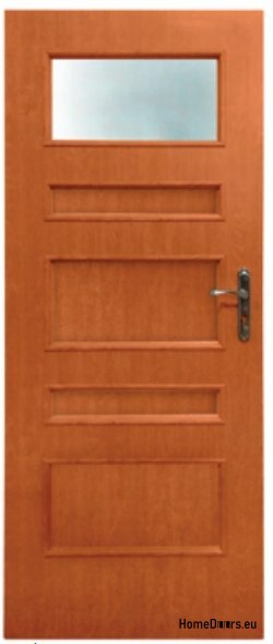 Bathroom doors with interior glass Legola 70