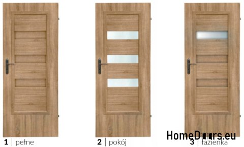 Room door with interior glass Ahaja 1 80 Room door with interior glass Ahaja 1 80