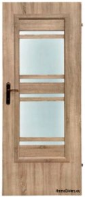 Room door with interior glass Ahaja 3 80