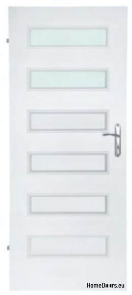 Bathroom doors with interior glass Born 60